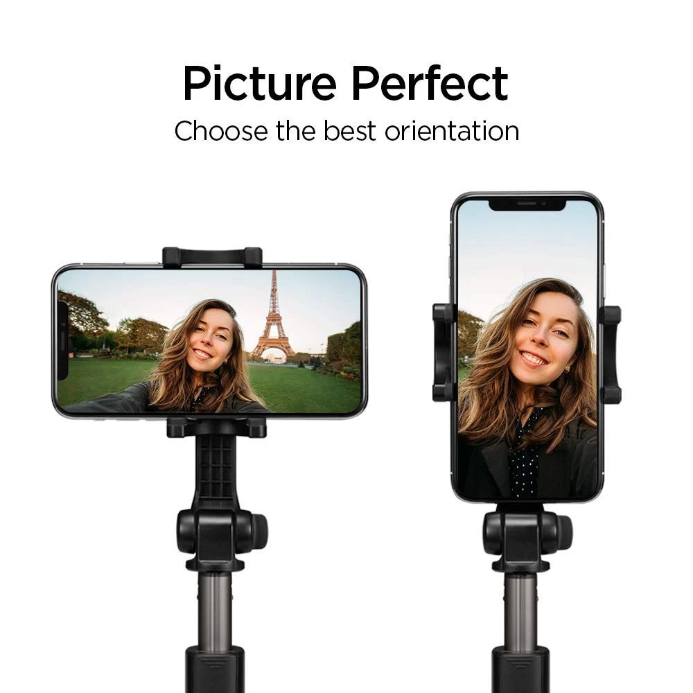  Selfie Stick SPIGEN Wireless Tripod  melns