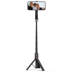  Selfie Stick TECH-PROTECT L04S MAGSAFE WIRELESS SELFIE STICK TRIPOD  melns