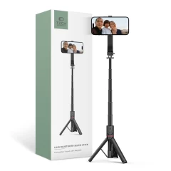  Selfie Stick TECH-PROTECT L04S MAGSAFE WIRELESS SELFIE STICK TRIPOD  melns