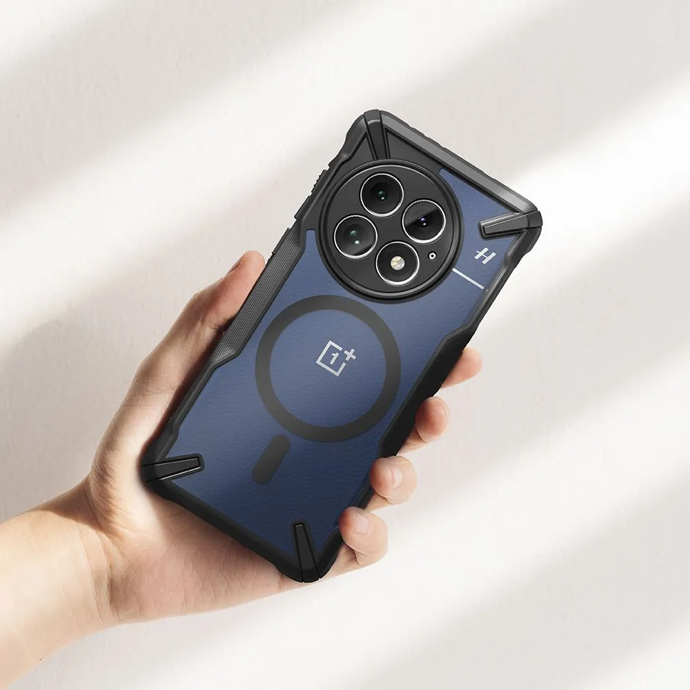OnePlus 13 vāciņš melns RINGKE FUSION X MAGNETIC MAGSAFE