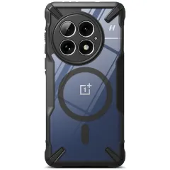 OnePlus 13 skal svart RINGKE FUSION X MAGNETIC MAGSAFE