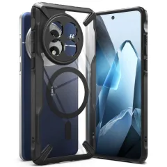 OnePlus 13 skal svart RINGKE FUSION X MAGNETIC MAGSAFE