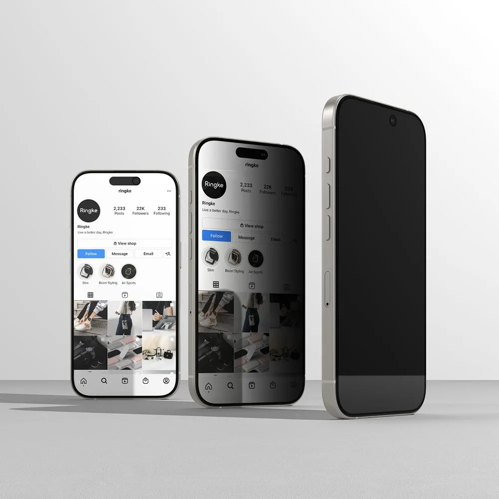 Samsung Galaxy S25 защитное стекло  RINGKE EASY SLIDE PRIVACY 2-PACK