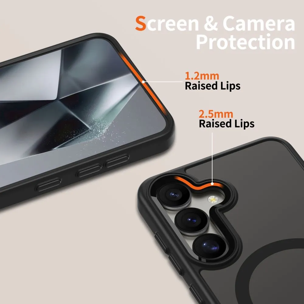Samsung Galaxy S25 vāciņš  TECH-PROTECT MAGMAT MAGSAFE