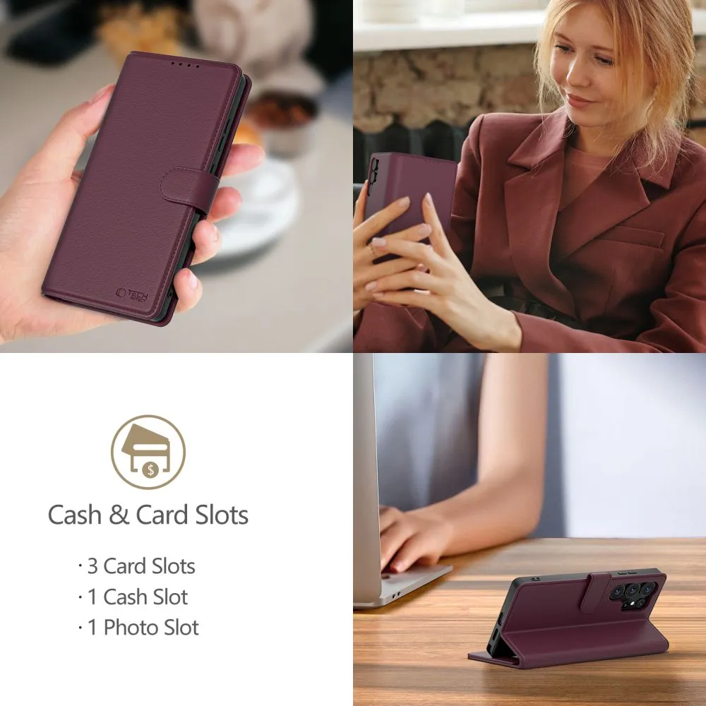 Samsung Galaxy S25 maciņš  TECH-PROTECT WALLET