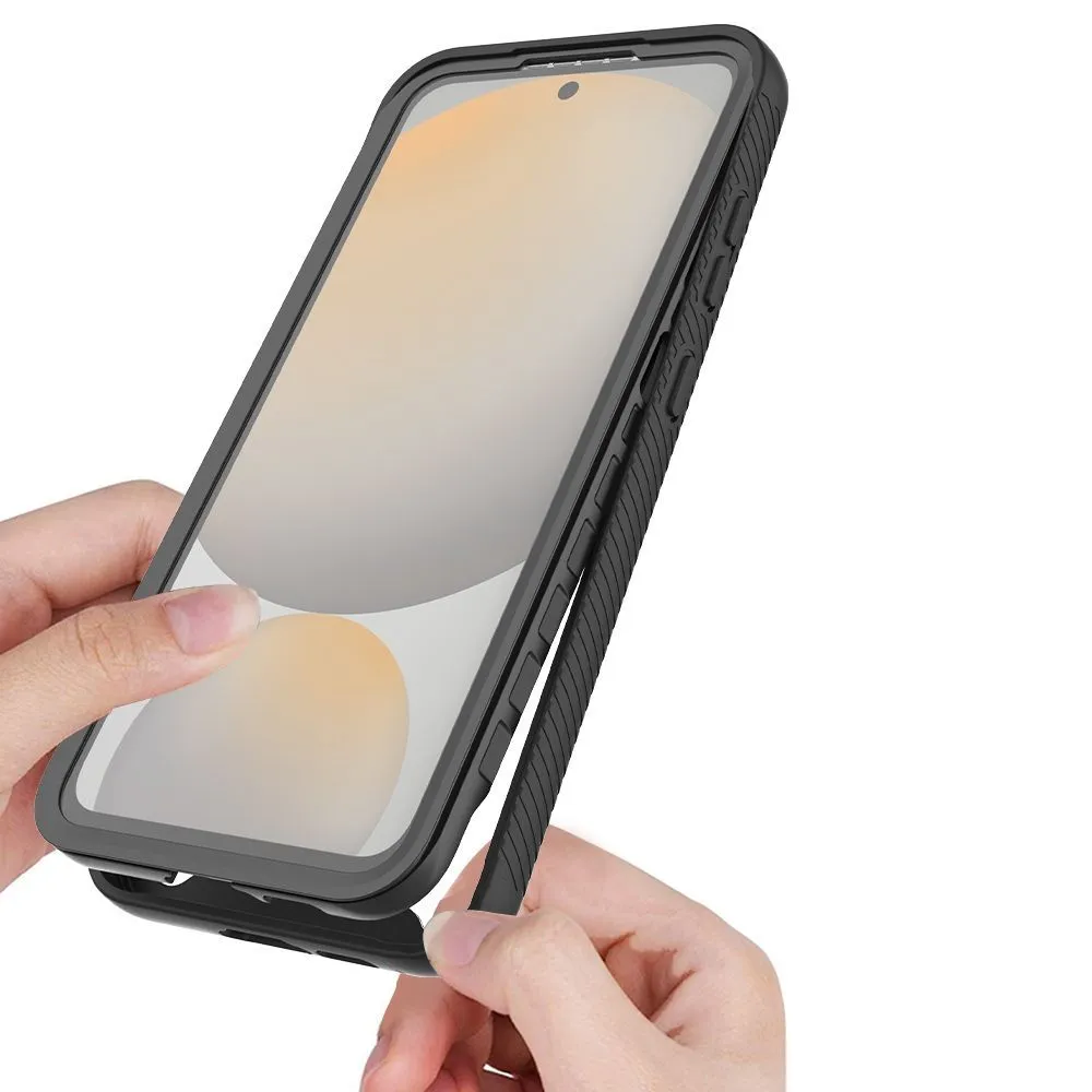 Samsung Galaxy S25 vāciņš melns TECH-PROTECT DEFENSE MAGSAFE