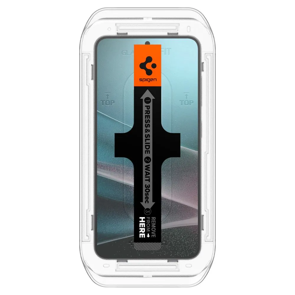 Samsung Galaxy S25 защитное стекло  SPIGEN GLAS.TR ”EZ FIT” HD PRIVACY 2-PACK