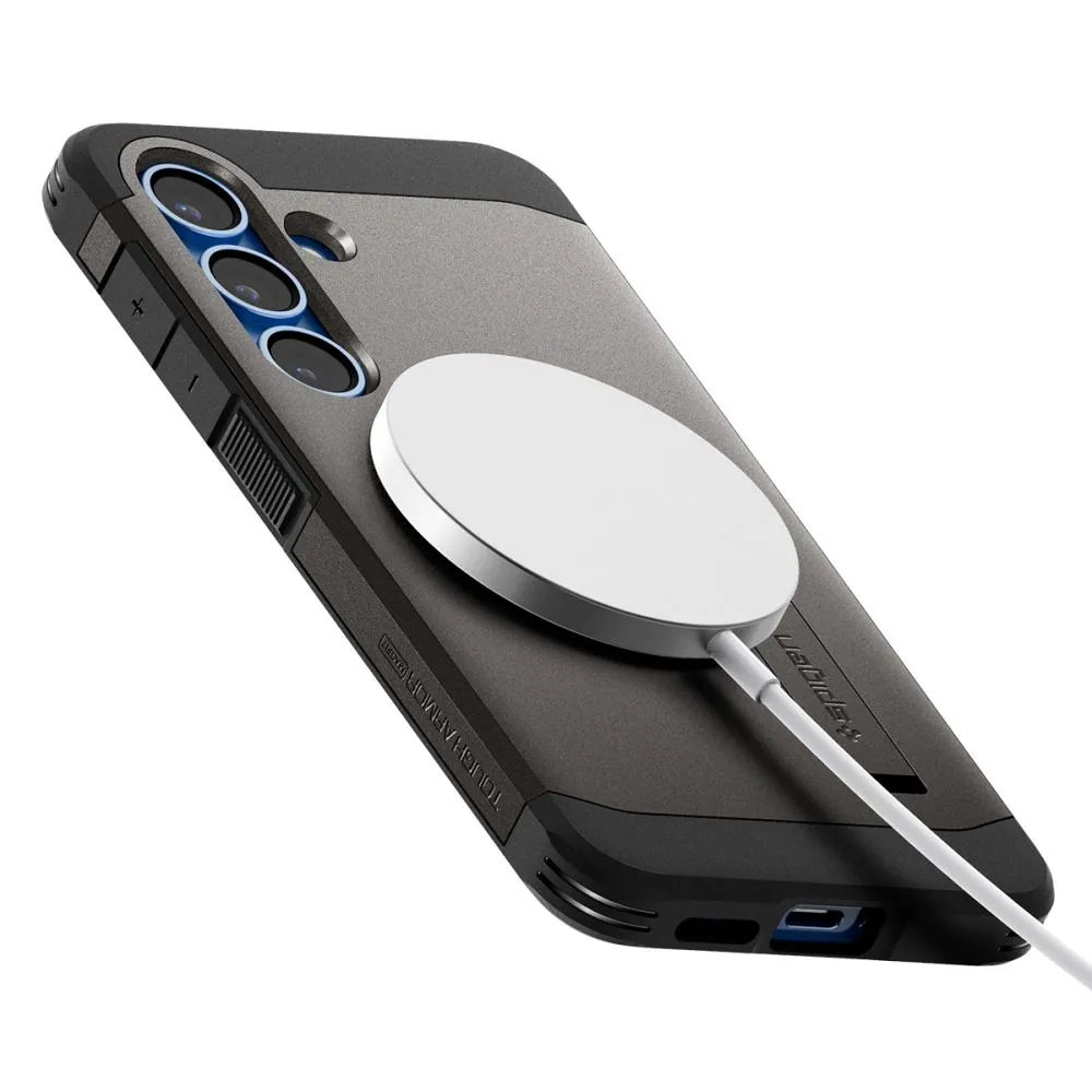 Samsung Galaxy S25 vāciņš  SPIGEN TOUGH ARMOR MAGSAFE