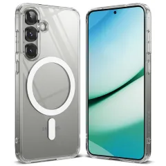 Samsung Galaxy S25 vāciņš caurspīdīgs RINGKE FUSION MAGNETIC MAGSAFE