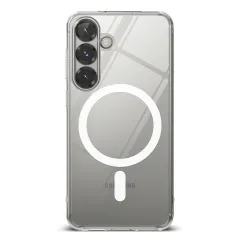 Samsung Galaxy S25 vāciņš caurspīdīgs RINGKE FUSION MAGNETIC MAGSAFE