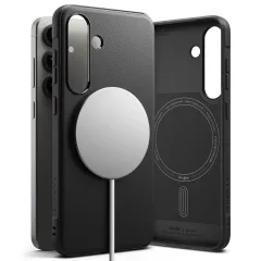 Samsung Galaxy S25 vāciņš melns RINGKE ONYX MAGNETIC MAGSAFE