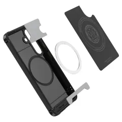 Samsung Galaxy S25 vāciņš melns SPIGEN CORE ARMOR MAG MAGSAFE