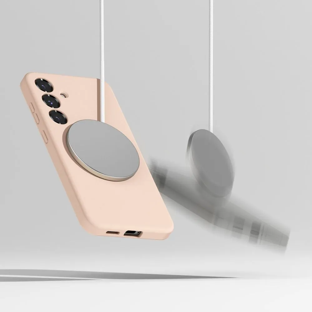 Samsung Galaxy S25 Plus чехол  RINGKE SILICONE MAGNETIC MAGSAFE