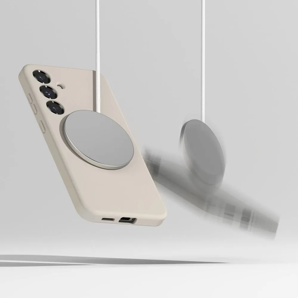 Samsung Galaxy S25 Plus чехол  RINGKE SILICONE MAGNETIC MAGSAFE