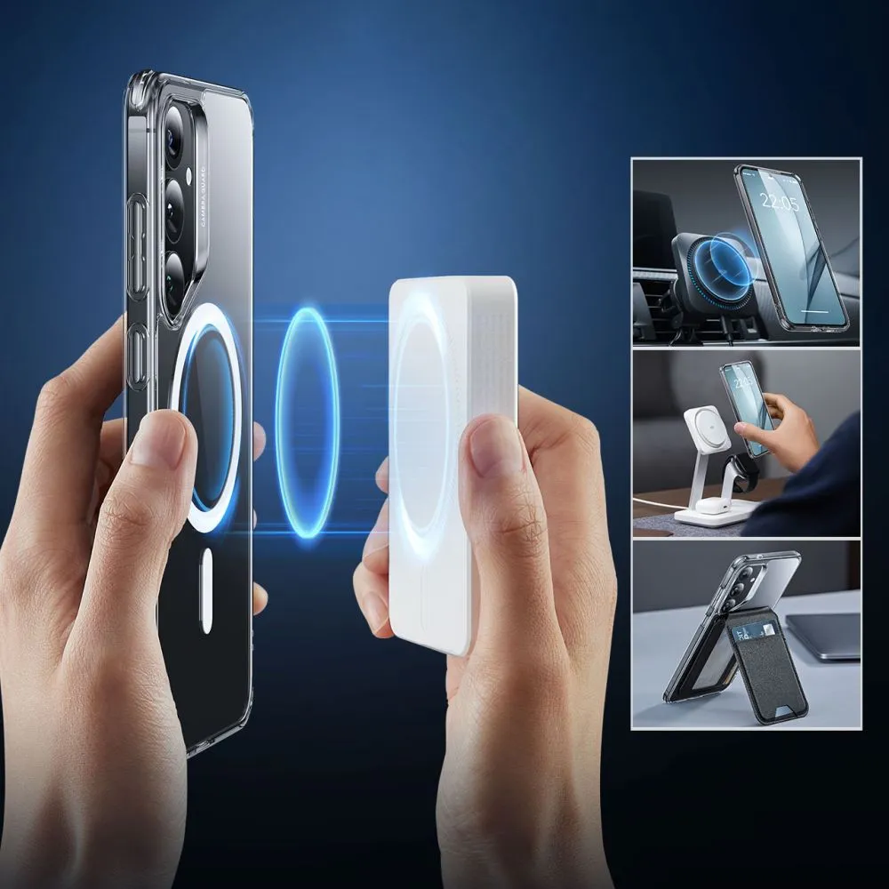 Samsung Galaxy S25 Plus чехол прозрачный ESR CLASSIC HYBRID HALOLOCK MAGSAFE