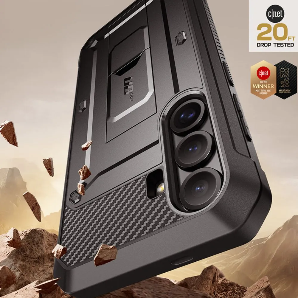 Samsung Galaxy S25 Plus чехол черный SUPCASE UNICORN BEETLE PRO 2-SET