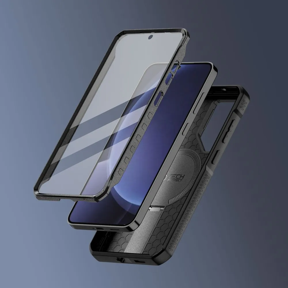Samsung Galaxy S25 Plus чехол черный TECH-PROTECT KEVLAR MAGSAFE+