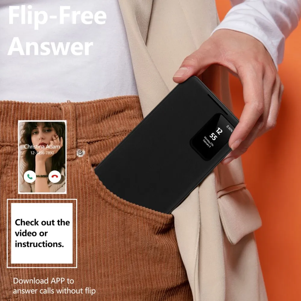 Samsung Galaxy S25 Plus чехол черный TECH-PROTECT SMART WALLET