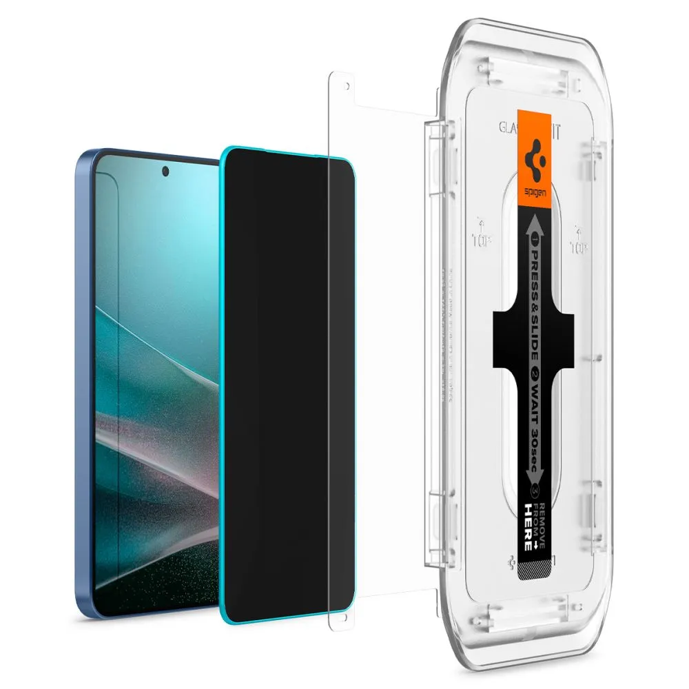 Samsung Galaxy S25 Plus aizsargstikls  SPIGEN GLAS.TR ”EZ FIT” HD PRIVACY 2-PACK