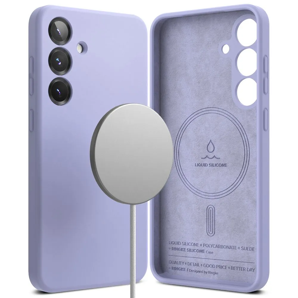 Samsung Galaxy S25 Plus чехол  RINGKE SILICONE MAGNETIC MAGSAFE