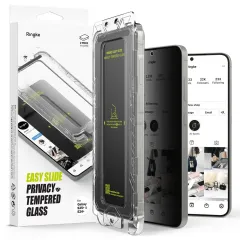 Galaxy S25 Plus aizsargstikls RINGKE EASY SLIDE PRIVACY 2-PACK Samsung Galaxy S25 Plus