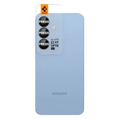 Samsung Galaxy S25 Plus Tempered glass  SPIGEN OPTIK PRO HD GLAS.TR ”EZ FIT” CAMERA PROTECTOR 2-PACK