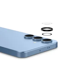 Samsung Galaxy S25 Plus Tempered glass  SPIGEN OPTIK PRO HD GLAS.TR ”EZ FIT” CAMERA PROTECTOR 2-PACK
