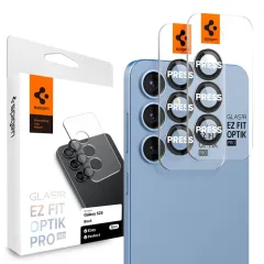 Galaxy S25 Plus aizsargstikls SPIGEN OPTIK PRO HD GLAS.TR ”EZ FIT” CAMERA PROTECTOR 2-PACK Samsung Galaxy S25 Plus