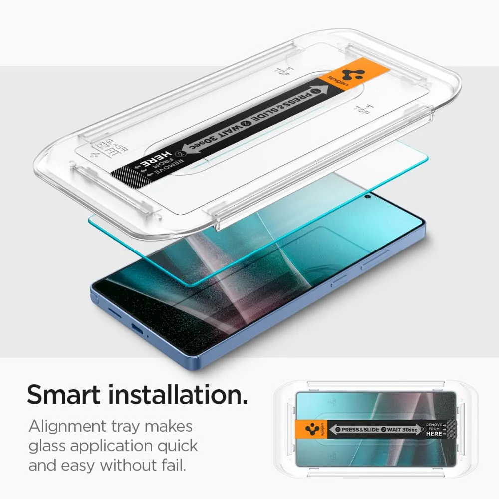 Samsung Galaxy S25 Ultra aizsargstikls  SPIGEN GLAS.TR ”EZ FIT” HD 2-PACK