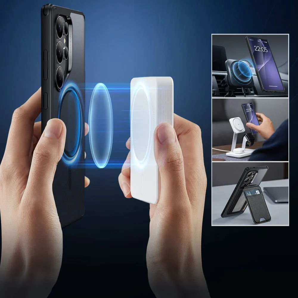 Samsung Galaxy S25 Ultra skal  ESR CLASSIC HYBRID HALOLOCK MAGSAFE