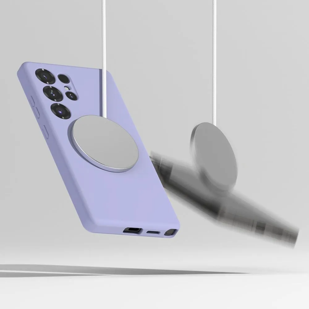 Samsung Galaxy S25 Ultra vāciņš  RINGKE SILICONE MAGNETIC MAGSAFE