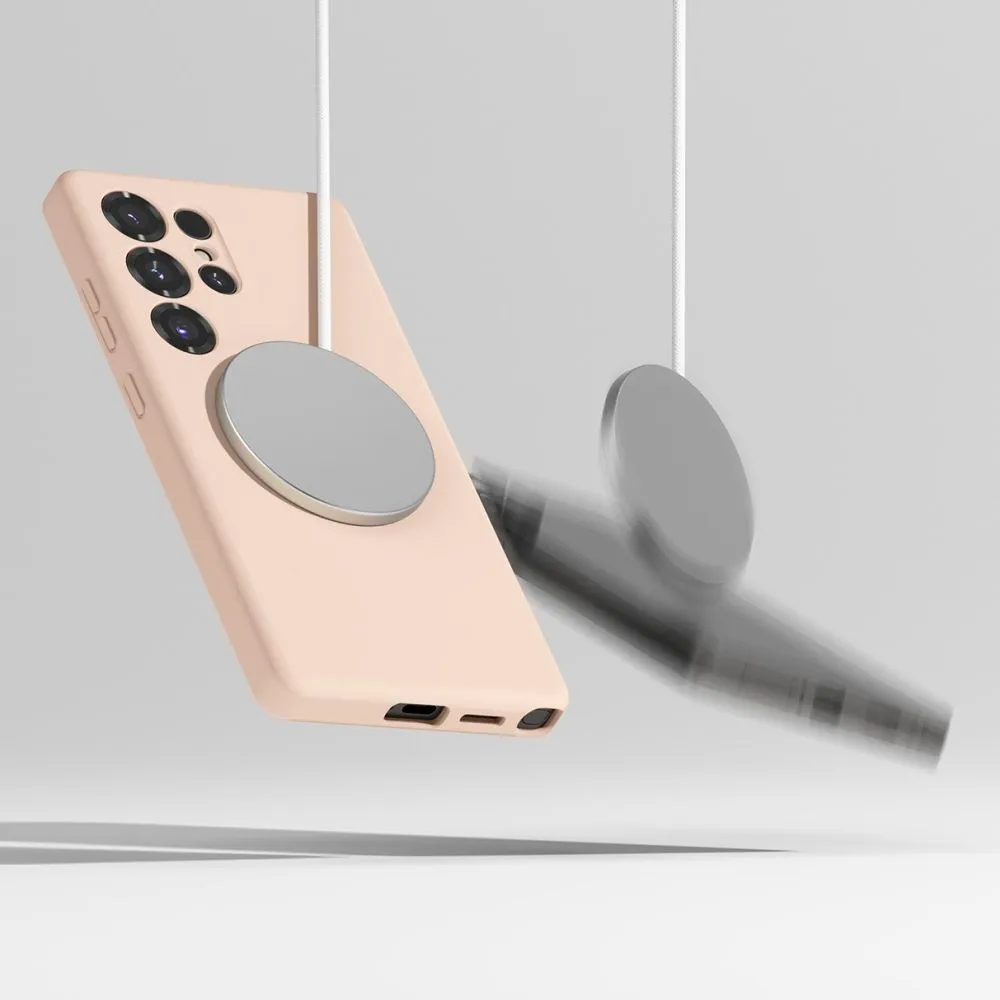Samsung Galaxy S25 Ultra vāciņš  RINGKE SILICONE MAGNETIC MAGSAFE