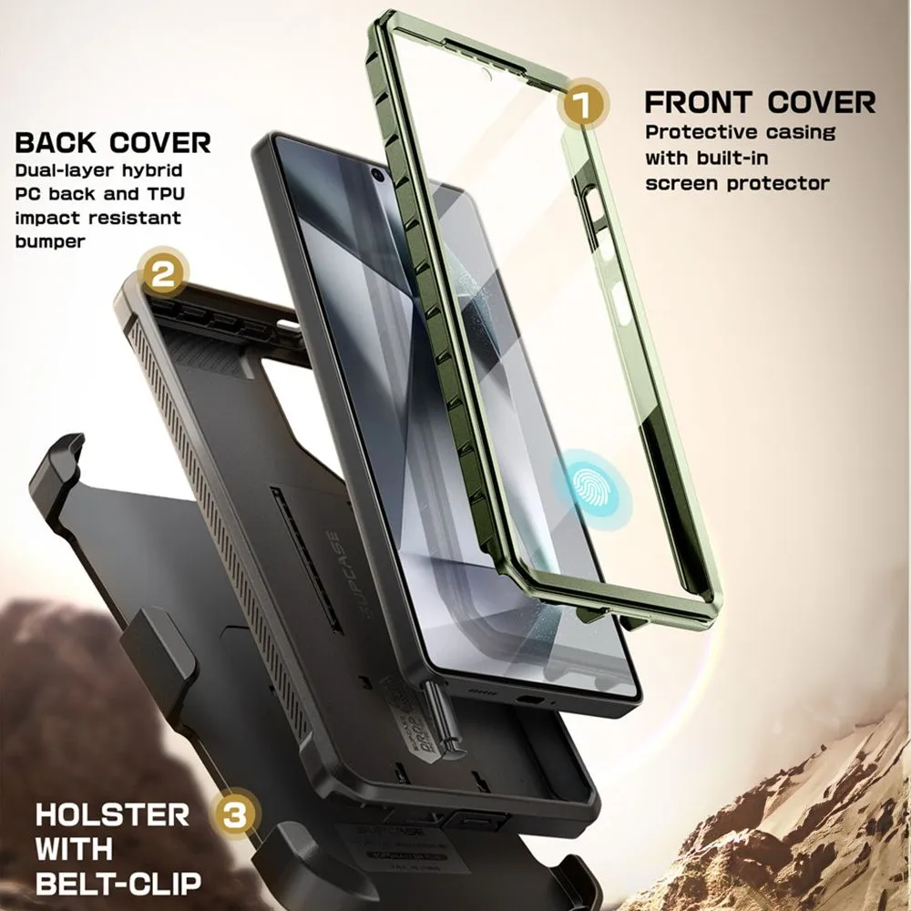 Samsung Galaxy S25 Ultra vāciņš  SUPCASE UNICORN BEETLE PRO 2-SET