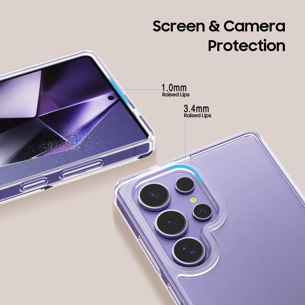 Samsung Galaxy S25 Ultra skal transparent TECH-PROTECT FLEXAIR HYBRID