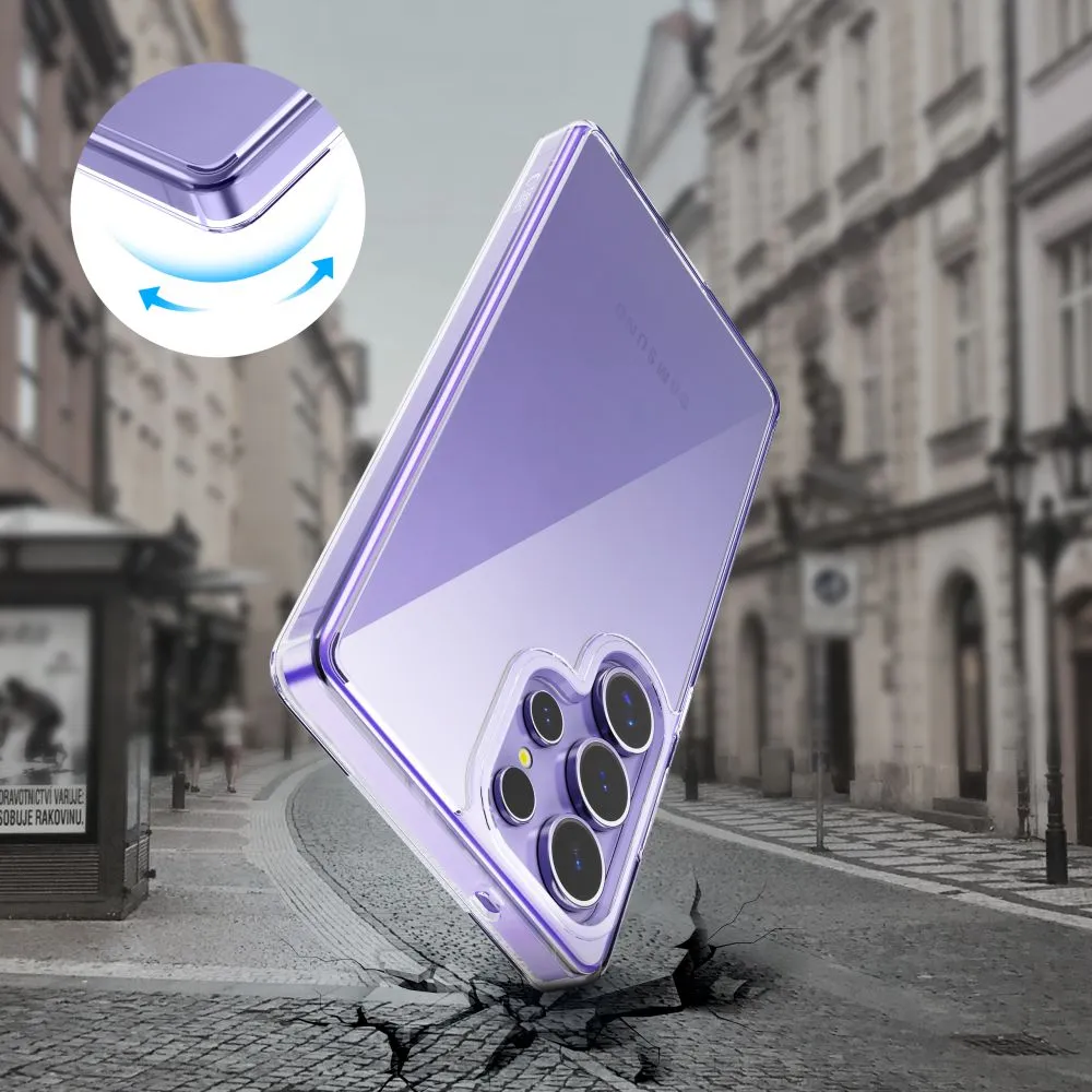 Samsung Galaxy S25 Ultra skal transparent TECH-PROTECT FLEXAIR HYBRID