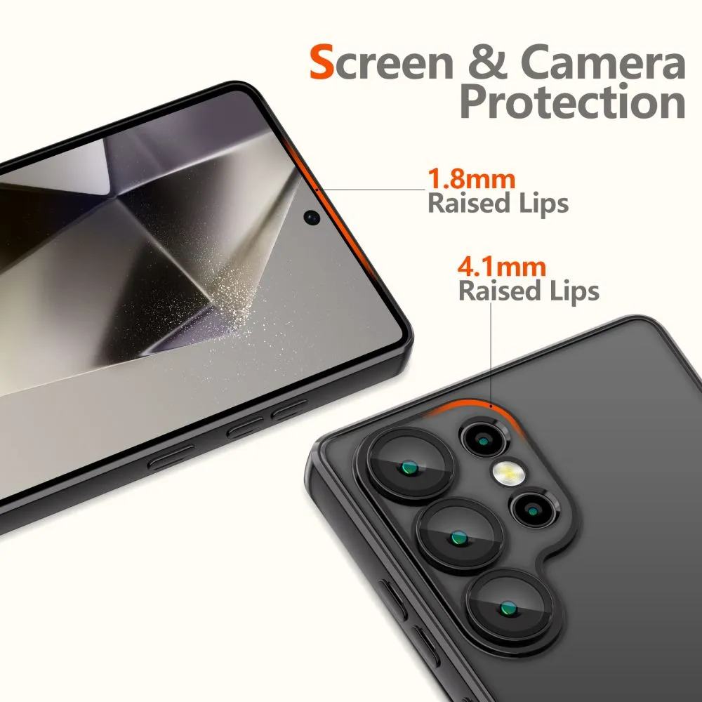 Samsung Galaxy S25 Ultra vāciņš melns TECH-PROTECT MAGFLEX MAGSAFE
