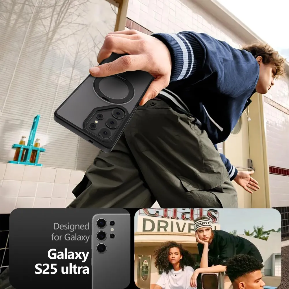 Samsung Galaxy S25 Ultra skal svart TECH-PROTECT MAGRING MAGSAFE