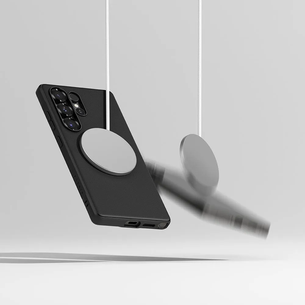 Samsung Galaxy S25 Ultra skal svart RINGKE ONYX MAGNETIC MAGSAFE