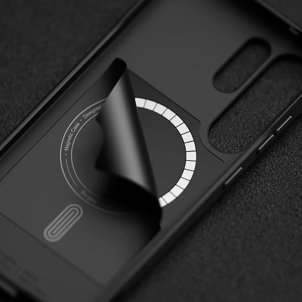 Samsung Galaxy S25 Ultra skal svart RINGKE ONYX MAGNETIC MAGSAFE