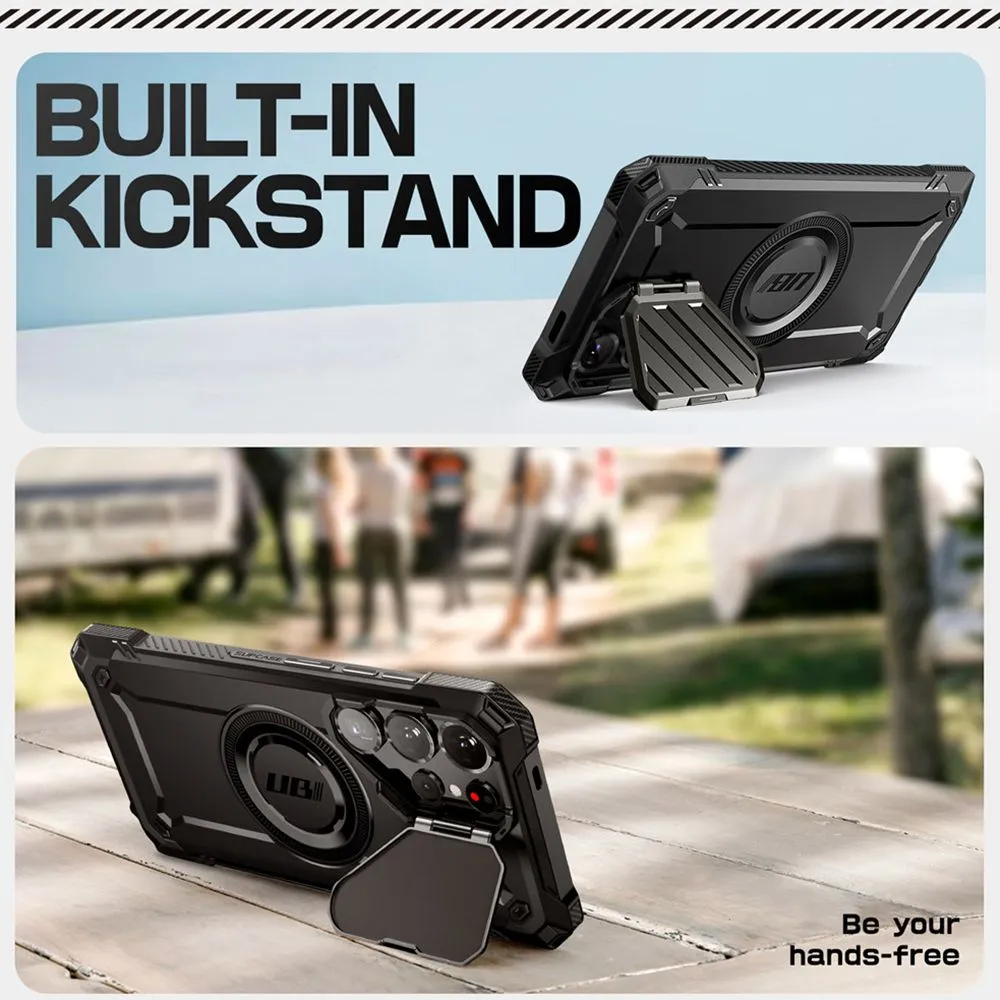 Samsung Galaxy S25 Ultra skal svart SUPCASE UB XT MAG MAGSAFE