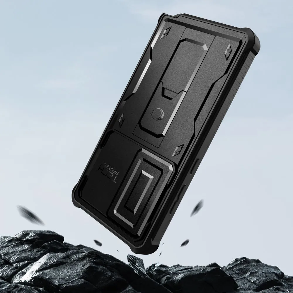 Samsung Galaxy S25 Ultra skal svart TECH-PROTECT KEVLAR CAM+