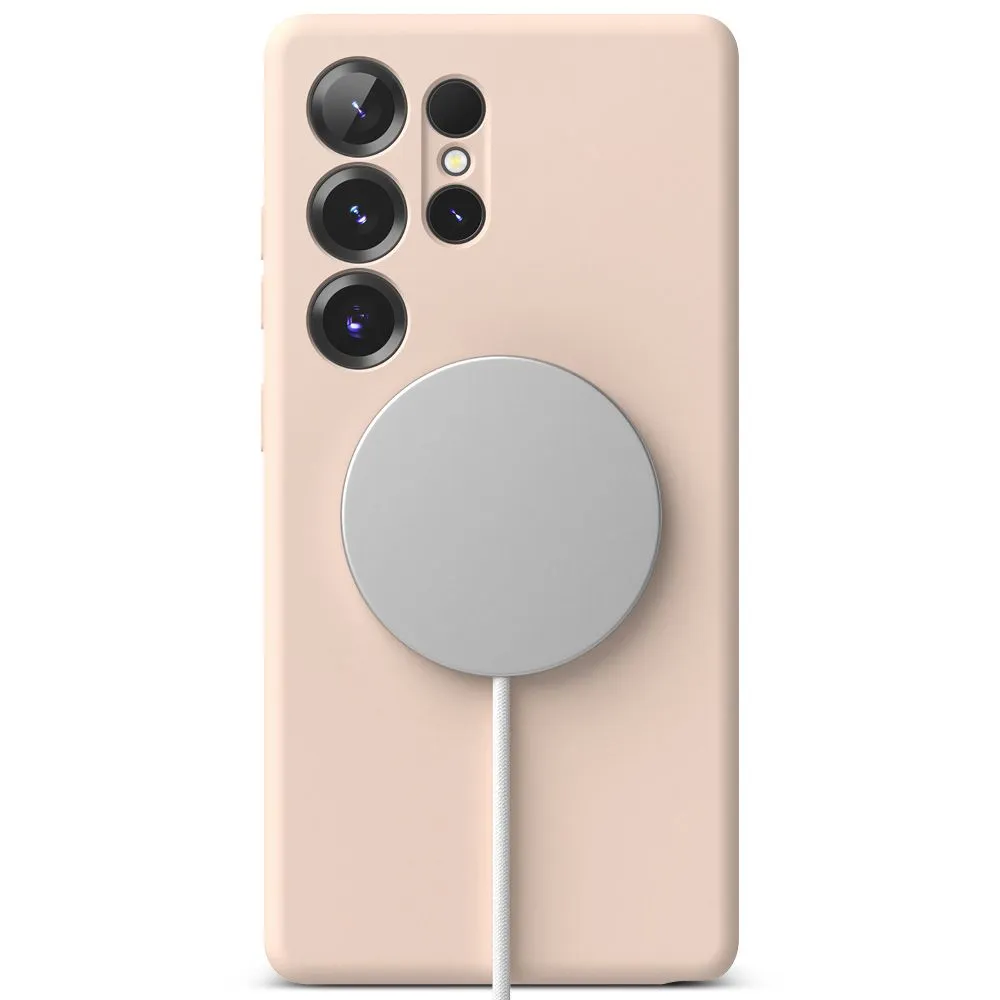 Samsung Galaxy S25 Ultra vāciņš  RINGKE SILICONE MAGNETIC MAGSAFE