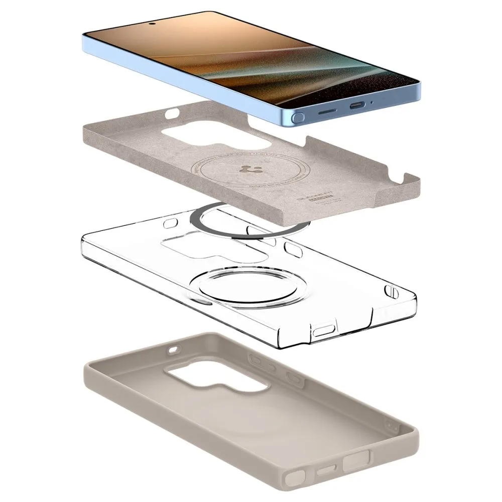 Samsung Galaxy S25 Ultra skal  SPIGEN SILICONE FIT MAG MAGSAFE