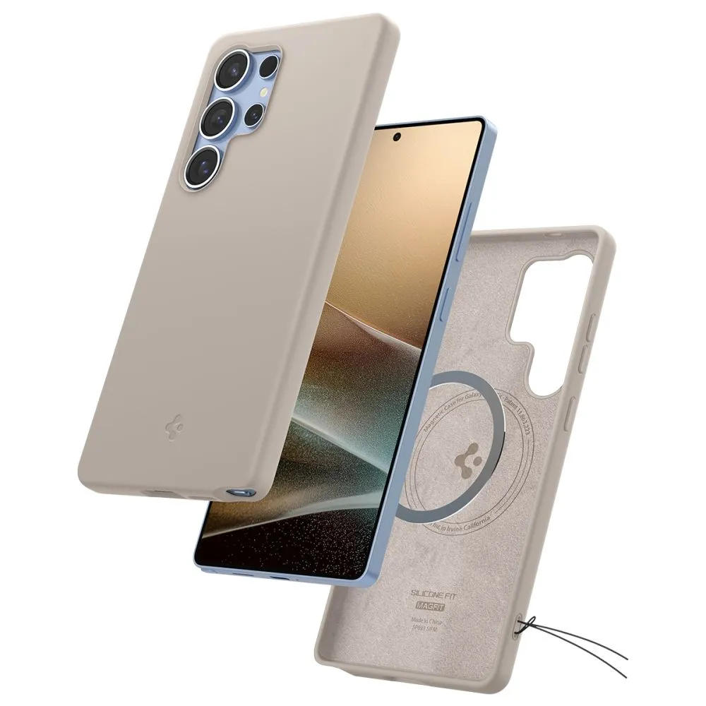 Samsung Galaxy S25 Ultra skal  SPIGEN SILICONE FIT MAG MAGSAFE