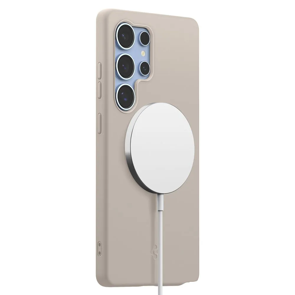 Samsung Galaxy S25 Ultra skal  SPIGEN SILICONE FIT MAG MAGSAFE