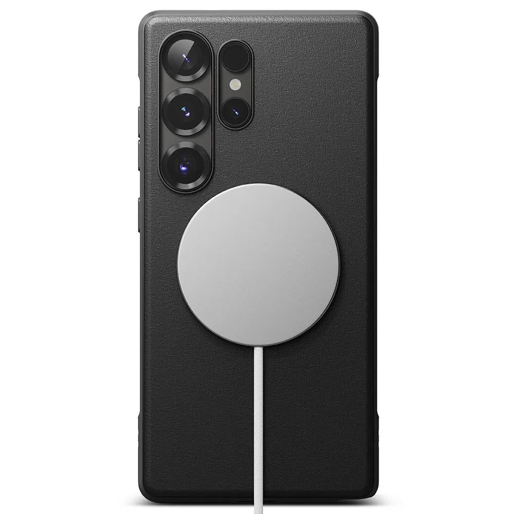 Samsung Galaxy S25 Ultra skal svart RINGKE ONYX MAGNETIC MAGSAFE