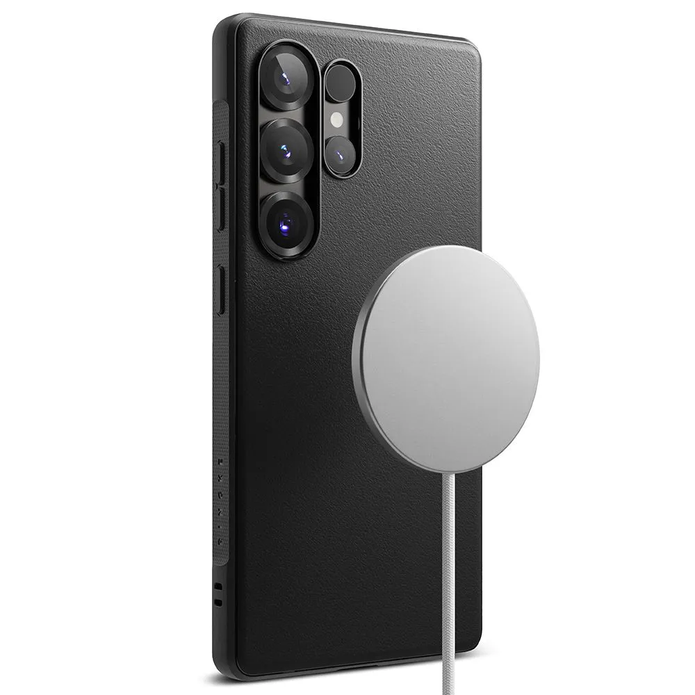 Samsung Galaxy S25 Ultra skal svart RINGKE ONYX MAGNETIC MAGSAFE