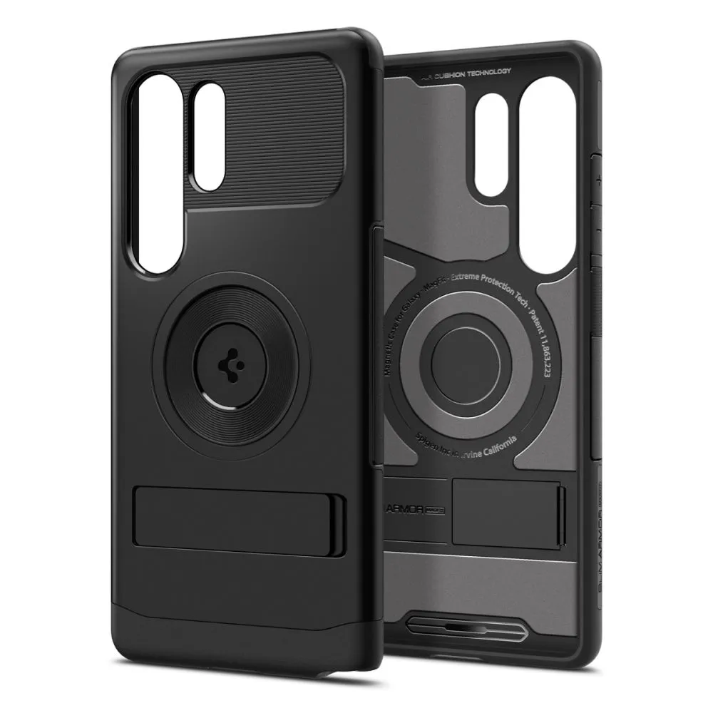 Samsung Galaxy S25 Ultra skal svart SPIGEN SLIM ARMOR MAG MAGSAFE