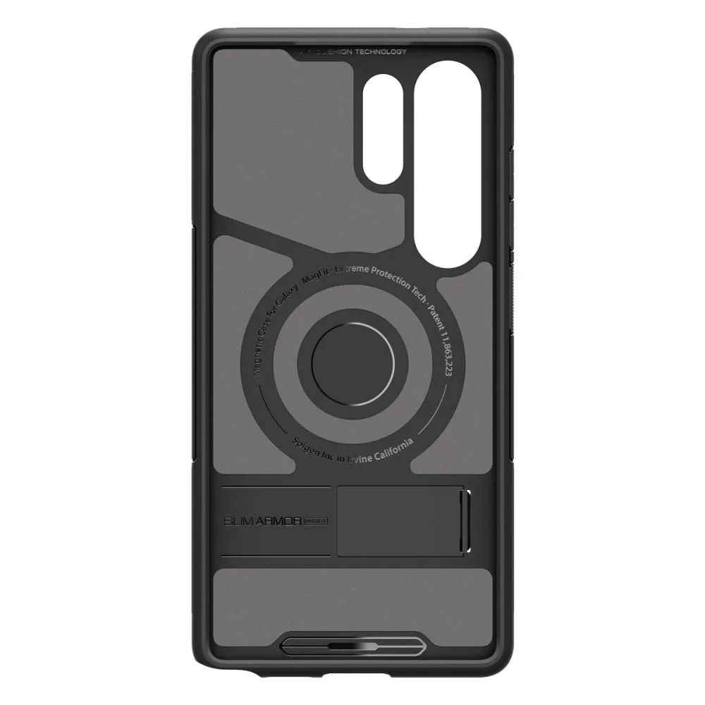 Samsung Galaxy S25 Ultra skal svart SPIGEN SLIM ARMOR MAG MAGSAFE