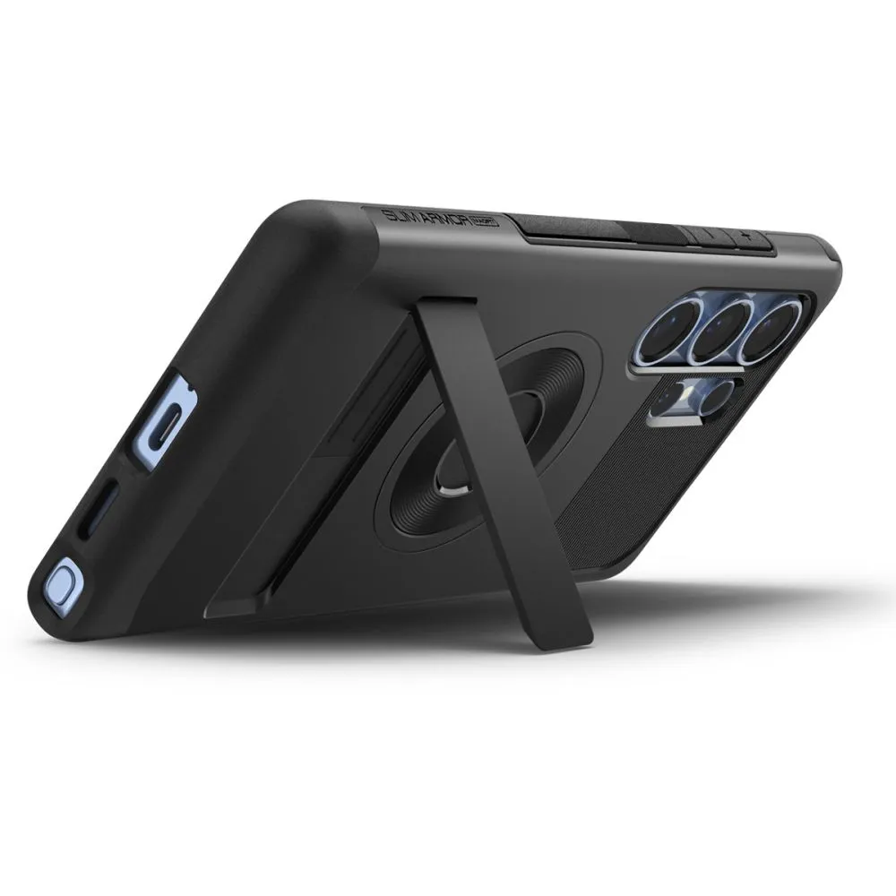 Samsung Galaxy S25 Ultra skal svart SPIGEN SLIM ARMOR MAG MAGSAFE